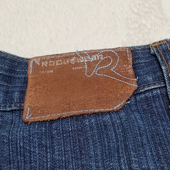 VINTAGE Rocawear Rainbow Graphic Baggy Fit Wide Leg High Rise Skater Jeans - Picture 13 of 16